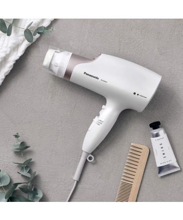 Panasonic Nanoe Salon Hair Dryer with QuickDry Nozzle, Diffuser & Concentrator Attachments - EH-NA67-W (White) - Buy Online on GoSupps.com