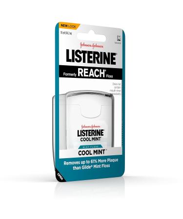 Buy Listerine Dental Floss Cool Mint - Fresh Breath & Effective Oral Care | International Shipping Available - Buy Online on GoSupps.com