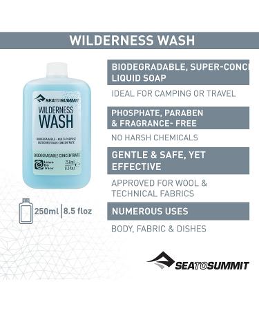 Sea To Summit Wilderness Wash 8.5 oz | Gentle Biodegradable Soap - 250ml - Buy Online on GoSupps.com