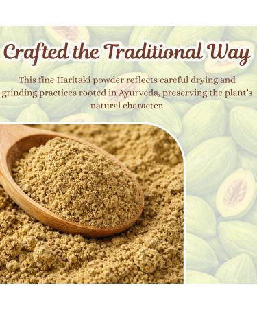 BASIC AYURVEDA Haritaki (Harad) Powder | 3.53 Oz (100g) | Supports Digestion & Daily Wellness | Pure Ayurvedic Herbal Powder | No Added Colors & Flavors | Non-GMO Gluten-Free & Vegan - Buy Online on GoSupps.com