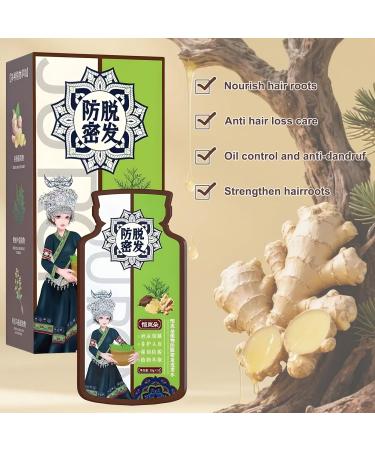KEORHEZ Ginger Shampoo against hair loss 2 boxes Dense Hair Shampoo plant extract shampoo against hair loss effective prevention - Buy Online on GoSupps.com