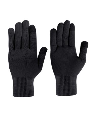 MIG4U Moisturizing Beauty Gloves Touch Screen Overnight Sleeping Glove Large for Men SPA, Dry Hands, Nighttime Lotion, UV Protection, Cosmetic Treatment, XL Black 1 Pairs L/XL - 1 Pair Men' Black-1 Pairs