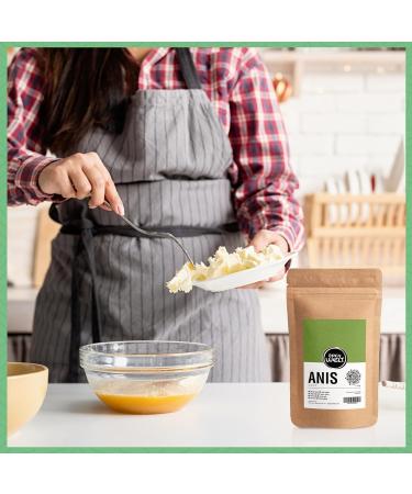 Spicy Welt Anis Vert Entier (100g) Graines d'Anis (Pimpinella Anisum) | Pour Infusion P tisserie Pain & Biscuit | Saveur Douce & Fra che | 100% Naturel Sans Additifs - Buy Online on GoSupps.com
