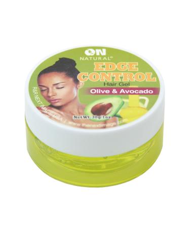Edge Control Hair Colored Gel Olive/Avocado 1 Ounce Olive/Avocado 1 Ounce