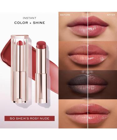Lanc me Lip Id le Squalane 12 Butterglow Hydrating Lip Balm - SHEIK S ROSY NUDE | Buy Online Internationally - Buy Online on GoSupps.com