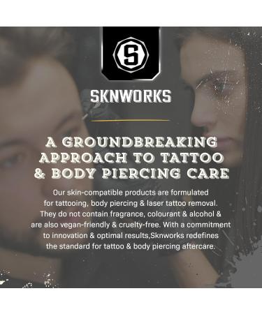 Piercing Spray Aftercare - 100ml Ear & Body Piercing Aftercare Spray with High Purity Hypochlorous for All Skin Types - Use This to Cool Soothe & Support Natural Recovery of New Piercings by Sknworks - Buy Online on GoSupps.com