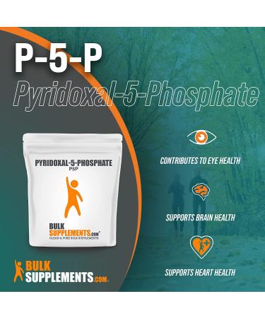 P-5-P Powder - B6 Vitamin Supplement 25g - BulkSupplements.com - Buy Online on GoSupps.com