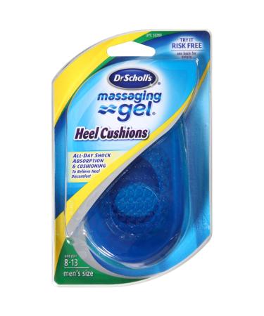 Dr. Scholl's Massaging Gel Heel Cushions Men's 8-13 (Pack of 3)