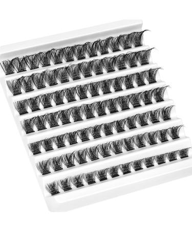 JIMIRE CL05 84Pcs DIY 5D Wispy Eyelash Clusters | D Curl Individual Lashes 10-16MM | Fluffy Self Application Extensions - Buy Online on GoSupps.com
