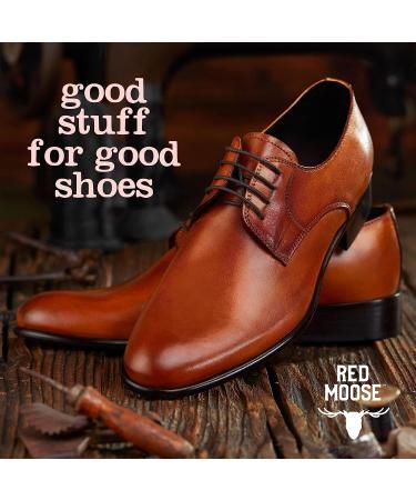 Horsehair Shoe Brush for Leather Boots Shine - Red Moose Medium - 5.9 x 1.96 - Buy Online on GoSupps.com