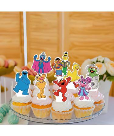 48 Pcs Friends Street Cupcake Toppers for Birthday Decorations Cute Cake Topper Party Decorations - Buy Online on GoSupps.com