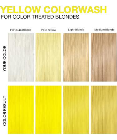 Celeb Luxury Viral Semi Permanent Colorwash Shampoo - Extreme Yellow 240ml - Buy Online on GoSupps.com