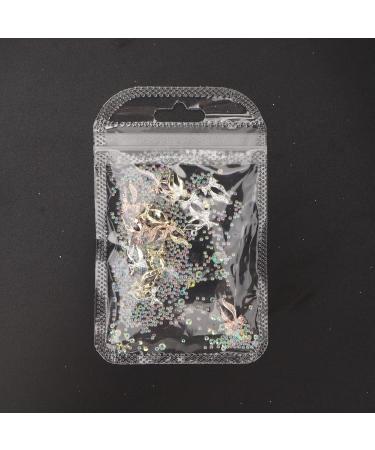 3D Glitter Bow Nail Charms Nail Glitter Charm Rhinestones Ornaments Nail Art Decorations Glitter Accessories for DIY Craft Nail Art Design Manicure Decor - Buy Online on GoSupps.com