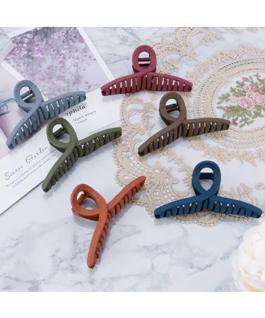 ACO-UINT 6 Pack Large Hair Clips for Women - Non Slip Strong Hair Claw Clips - Big Hair Claws for Summer - Hair Accessories - Buy Online on GoSupps.com