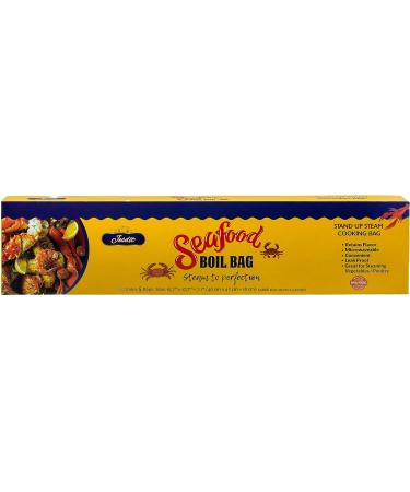 Jesdit Seafood Boil Bags Large - Pack of 5 | Convenient and Delicious Seafood Boil Experience - Buy Online on GoSupps.com