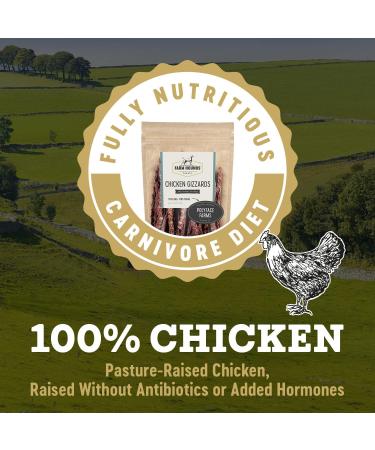 Farm Hounds Premium Chicken Gizzard Sticks 100% Natural Pasture-Raised Chicken Treats for Dogs Dehydrated One Ingredient Dog Protein Treats from Humane Farms Dog Training Supplies & Essentials - Buy Online on GoSupps.com