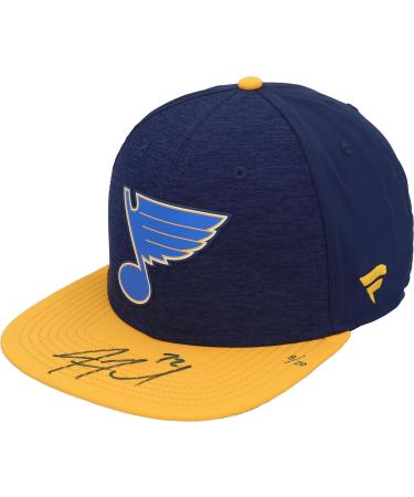Justin Faulk St. Louis Blues Autographed Blue Snapback Cap - Limited Edition of 20 - Autographed NHL Hats