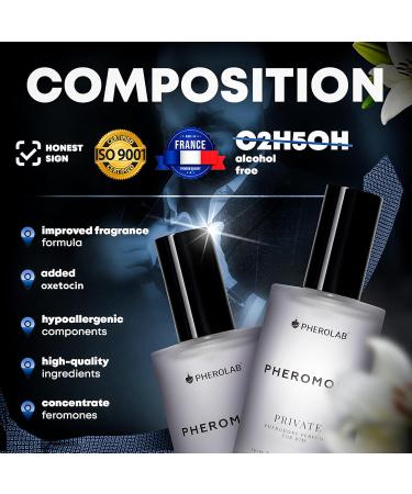 Private Perfume with Pheromones and Oxytocin for Men to Attract Women (Perfumes with Human Pheromones) 25 ml - Buy Online on GoSupps.com