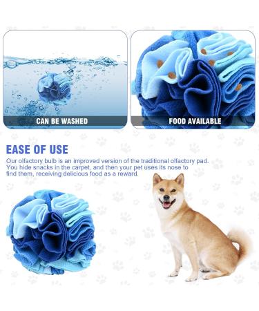 Interactive Sniffing Ball for Dogs | Washable Smell Training Toy | Stress Relief & Intelligence Game for Small & Medium Dogs - 20cm Colorful - Buy Online on GoSupps.com