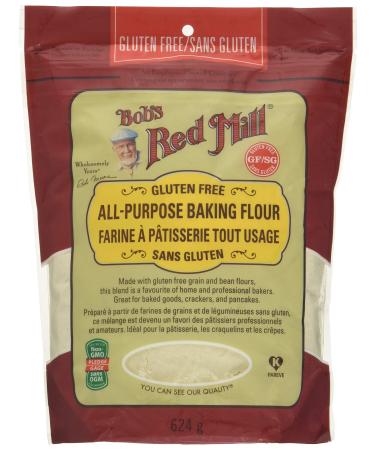 Bobs Red Mill Gluten Free All Purpose Baking Flour 624 Grams 624 g (Pack of 1)