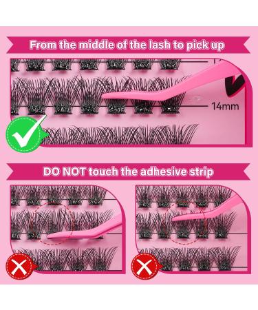 Self-Adhesive Eyelashes - 48 Pieces DIY Reusable Velvety Extensions | No Glue Needed Perfect for Easy Application - Buy Online on GoSupps.com