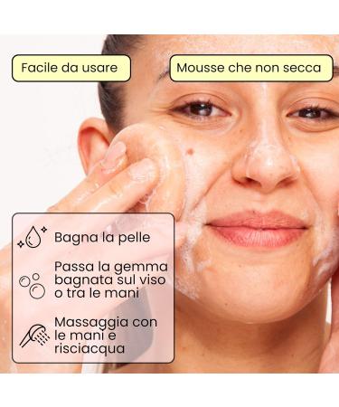 Enooso Nettoyant solide nettoyant pour le visage Mousse la rose et l'argile artisanale 100% naturel et v g talien pour un nettoyage quotidien et des soins cologiques de la peau - Buy Online on GoSupps.com