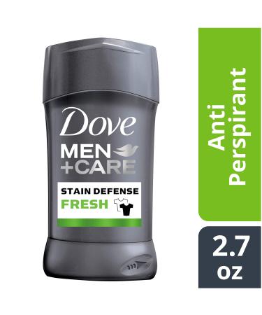 Dove Men+Care Stain Defense Antiperspirant Deodorant Stick Fresh 2.7 oz