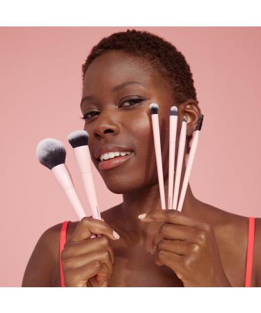 MCoBeauty Everyday Essentials Set for Women - 6-Piece Brush Set for Flawless Makeup Application - International Shipping Available - Buy Online on GoSupps.com