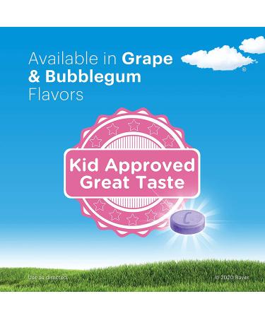 Claritin Kids Non-Drowsy 24-Hour Allergy Relief Chewables - Grape Flavor (60 Count) - Buy Online on GoSupps.com