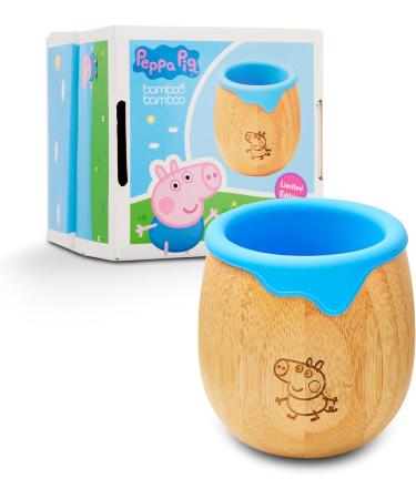 Bamboo Bamboo Peppa Pig Sippy Cup - 150ml Eco-Friendly Toddler Cup with Silicone Drip Rim for Teeth Protection | George Cup - Buy Online on GoSupps.com