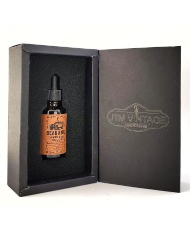 JTM Vintage Overland Woods Beard Oil - Premium Grooming for the Modern Man | Buy Internationally - Buy Online on GoSupps.com