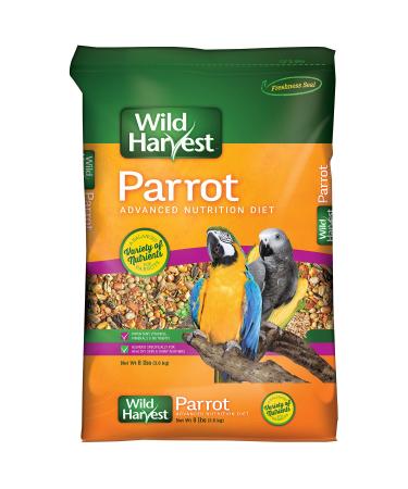 Wild Harvest Advanced Nutrition Parrot 8 Pound Bag