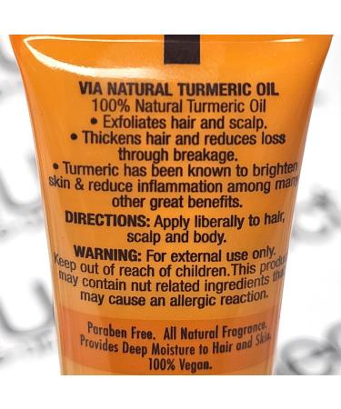 3 Pack Turmeric Oil Bundle Turmeric Oil for Scalp Body and Hair 100% Natural Turmeric Oil Moisturize & Soothing for Hair Scalp and Body Tumeric Oil for All Skin Types - Buy Online on GoSupps.com