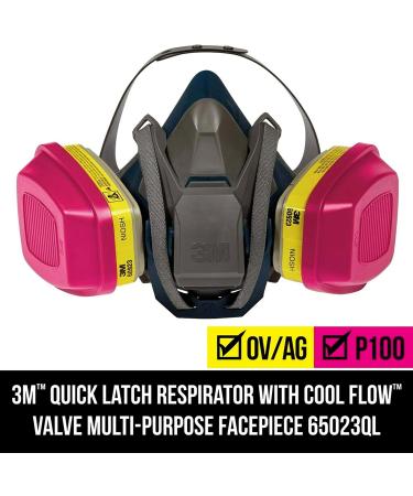 3M Pro MultiPurpose Respirator with Quick Latch Medium - Ultimate Protection - Buy Online on GoSupps.com