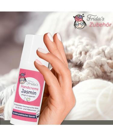 Frida's Wollhaus Fridas 50 ml hand cream jasmine nourishes and repairs care wool knitting crochet cosmetics - Buy Online on GoSupps.com