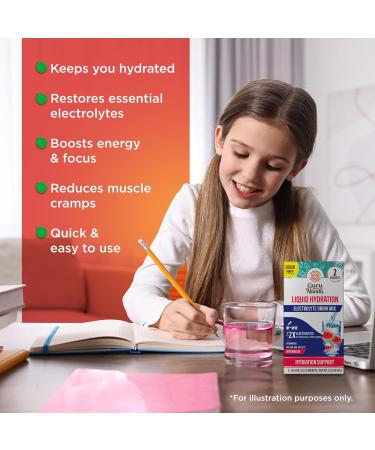 GuruNanda Liquid Hydration Sugar-Free Electrolyte Powder Natural Watermelon Flavor Electrolyte Drink with Vitamins B & C for Dehydration Exercise & Energy Non-GMO 48 Count - Buy Online on GoSupps.com