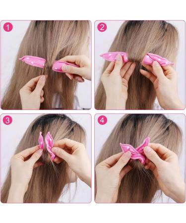 Locisne 40pcs 5 Color*8pcs Flexible Foam Sponge Hair Curlers No Heat Hair Curlers Magic Pillow Soft Rollers Hair Care DIY Styling Tools Comfy to Sleep on - Buy Online on GoSupps.com