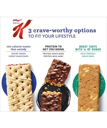 Kellogg's Special K Blueberry Pastry Crisps - 100 Calorie Breakfast Bars - 5.28oz Box (12 Crisps) - Buy Online on GoSupps.com