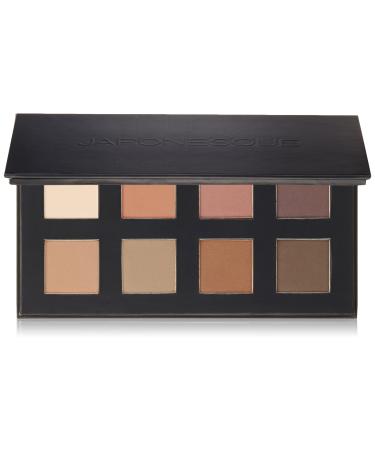 JAPONESQUE Velvet Touch Eyeshadow Palette with 8 Matte Colors  Blendable  Pigmented  and Long-Lasting