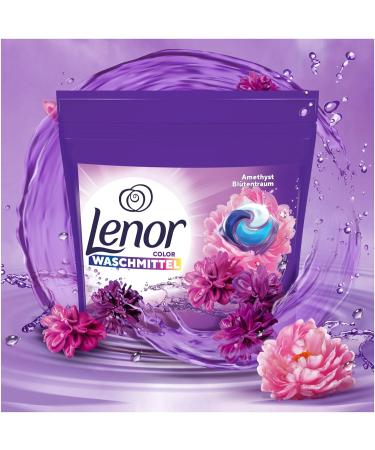 Lenor Pods Amethyst Flower Dream 76 Wash - Color Detergent for Long-Lasting Freshness & Deep Cleaning - International Shipping Available - Buy Online on GoSupps.com