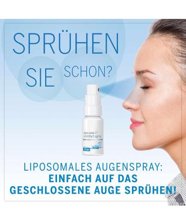 Hyaluron Eye Spray for Contact Lenses - 15ml Liposome Formula for Dry Eyes | Alternative to Eye Drops - Buy Online on GoSupps.com