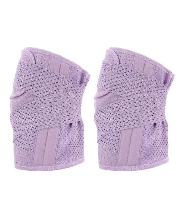 Buy Adjustable Ultra Thin Knee Brace for Basketball | Sports Knee Support - Purple (S) - International Shipping - Buy Online on GoSupps.com