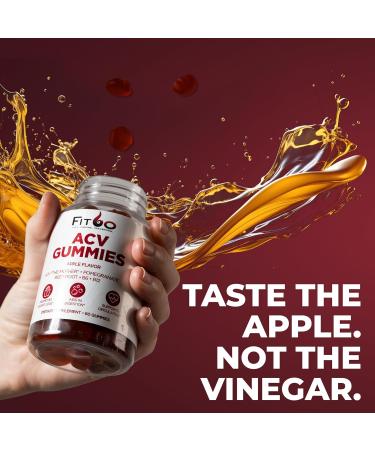 Keto Apple Cider Vinegar Gummies | 60 Count ACV with The Mother for Weight Loss Detox & Cleanse - Made in USA - Buy Online on GoSupps.com