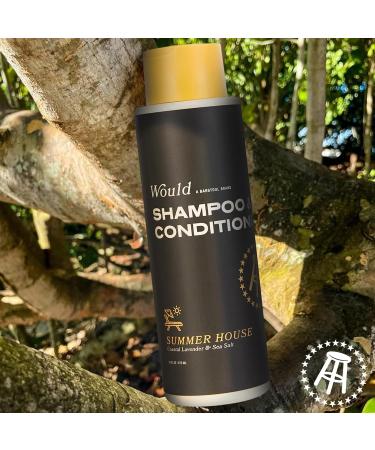 WOULD Men's 2-in-1 Shampoo & Conditioner - 16 oz Dual Action for Fresh Hair Oakmoss & Pink Pepper Scent - Shop Internationally - Buy Online on GoSupps.com