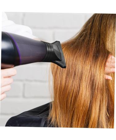 Mikinona 2 Pcs Hair Dryer Nozzle Comb Hair Dryer Accessories Hair Blower Nozzle Flat Headgear Plastic - Buy Online on GoSupps.com