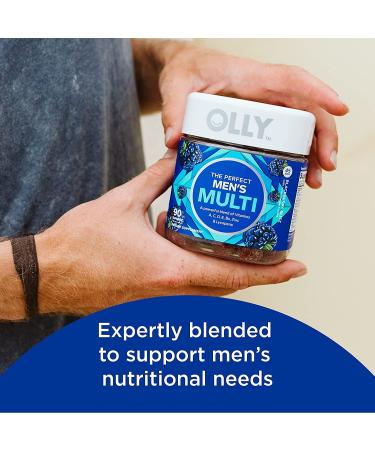 Olly Men's Multi Vitamin Gummies with Lycopene - 90 Count | Perfect Daily Support - Buy Online on GoSupps.com