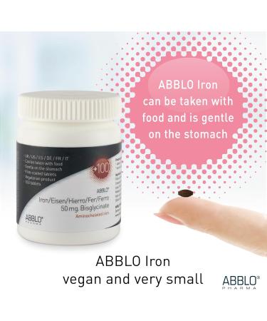 Prenatal & Pregnant Iron - 1 Tablet a Day - Very Gentle - Very Small - Bisglycinate - Take it with Breakfast - Buy Online on GoSupps.com