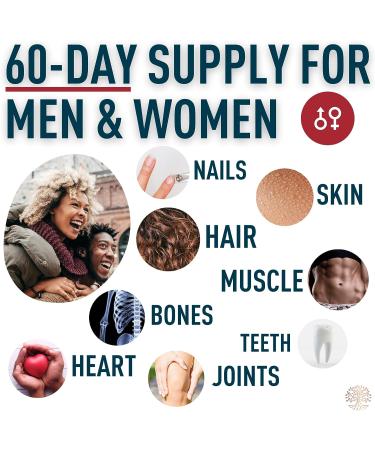 Windsor Botanicals Liquid Collagen Peptides Supplement - Hair Skin Nail Joints Support - 10,000mcg Collagen 5,000mcg Biotin - Lemon Flavor - 2oz - 2-Month Supply - Buy Online on GoSupps.com