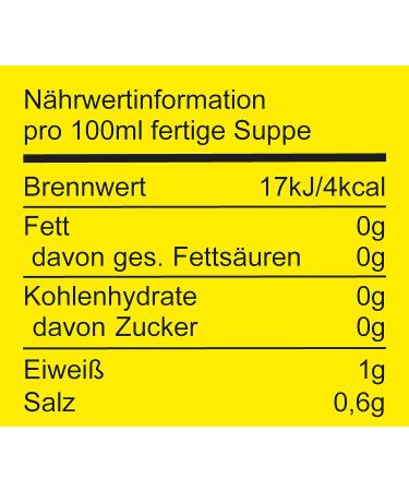 Seitenbacher Clear Vegetable Broth - Vegan Gluten-Free Fat-Free Lactose-Free | 6 Pack (6x140g) - International Shipping - Buy Online on GoSupps.com