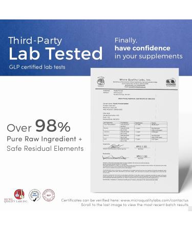 Premium Trans-Pterostilbene Supplement | 60 Capsules | Over 98% Purity | Third Party Tested | Vitality Pro - Buy Online on GoSupps.com